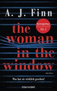 Bestseller-Tipp zum Welttag des Buches: The Woman in the Window - A. J. Finn von Blanvalet