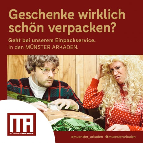 Weihnachtszeit in den MÜNSTER ARKADEN