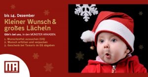 Münster Arkaden Wunschbaumaktion