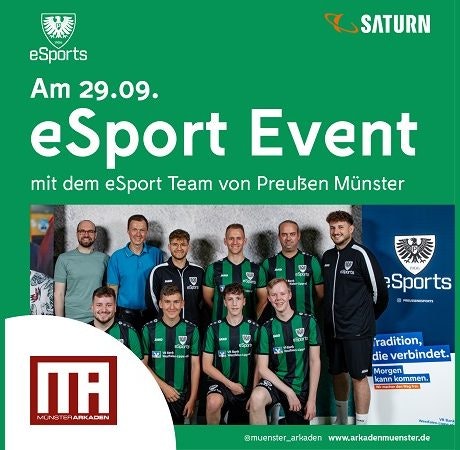 eSport in den MÜNSTER ARKADEN