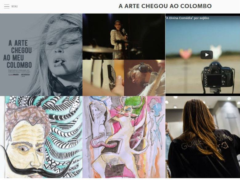 A Arte chegou ao Colombo (mas também está no Tumblr)