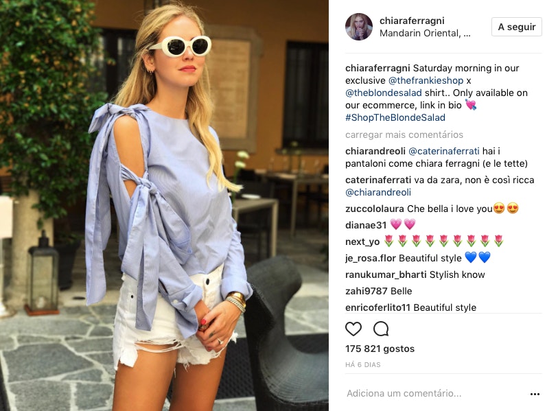 @ChiarraFerragni | Óculos | Vale a pena investir nuns bons óculos, não só pelo design como pela qualidade das lentes.