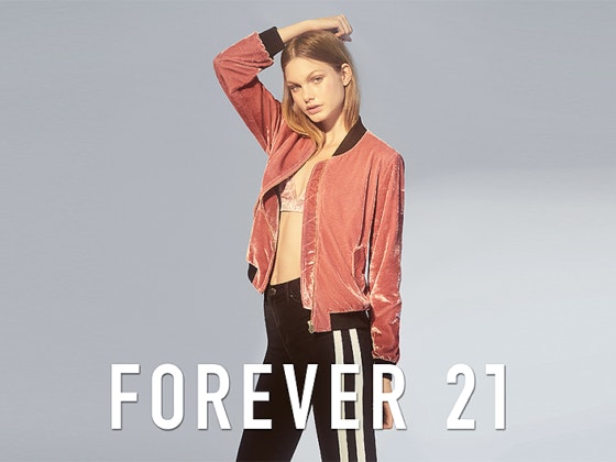 15% de desconto para todos os universitários na Forever 21