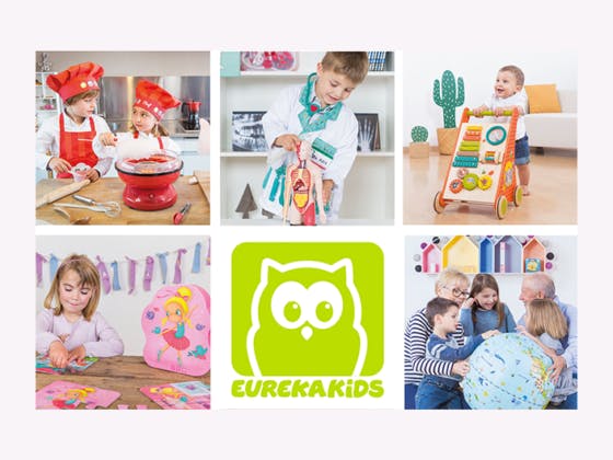 O Natal é das crianças! E na nova Eureka Kids é ainda melhor!
