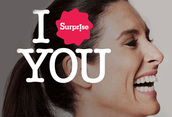 Cartão Surprise é a melhor prenda