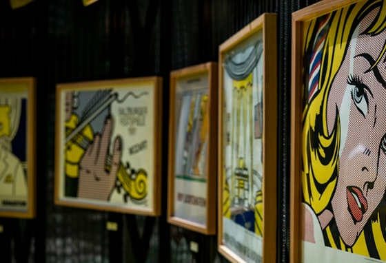“Roy Lichtenstein e a Pop Art”, na Praça Central do nosso Centro.