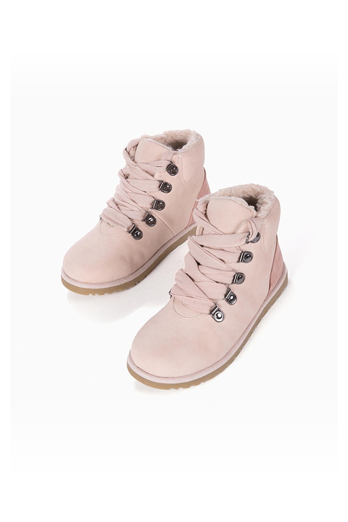 botins rosa