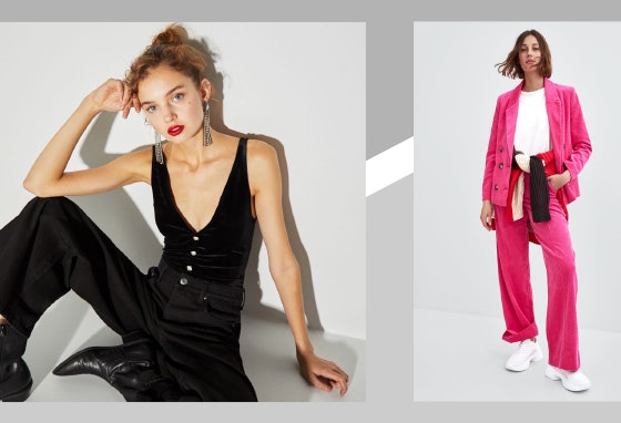 O regresso da bombazina e do veludo