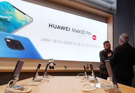 A melhor experiência Huawei no Colombo!