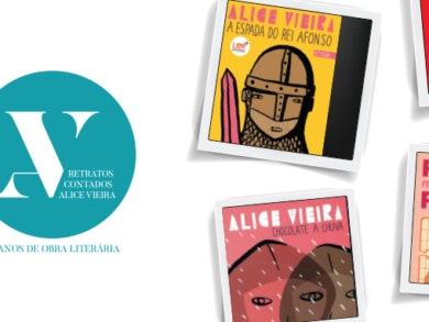 Retratos Contados: a literatura de Alice Vieira em exposição