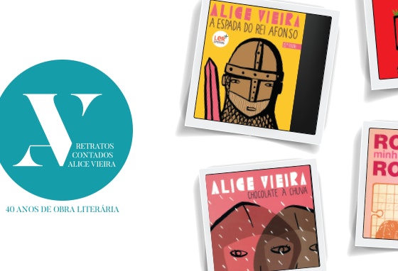 Retratos Contados: a literatura de Alice Vieira em exposição