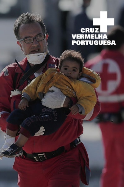 voluntário da cruz vermelha portuguesa