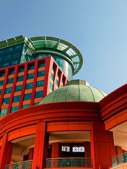 exterior do centro comercial colombo