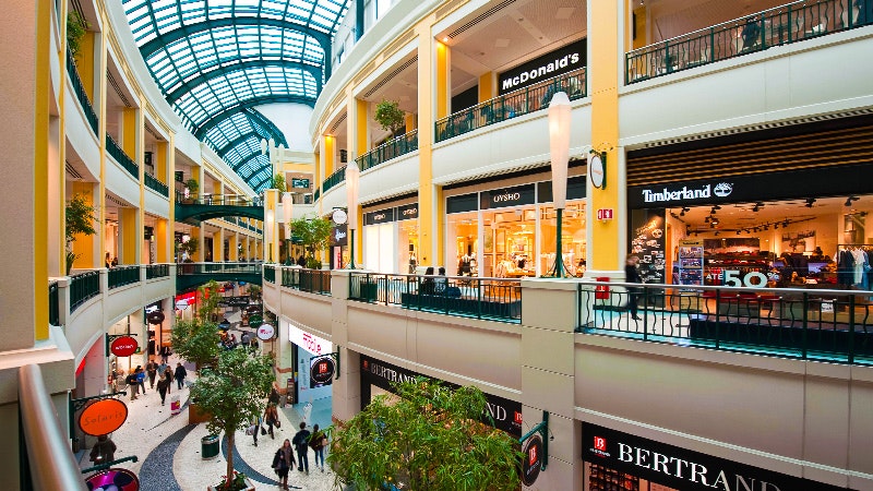 colombo shopping center interior