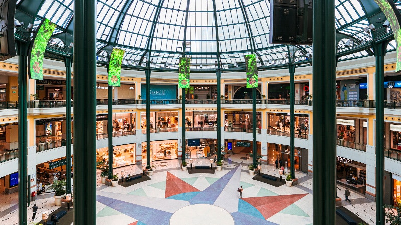 colombo shopping center interior