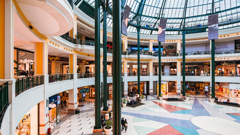 colombo shopping center interior