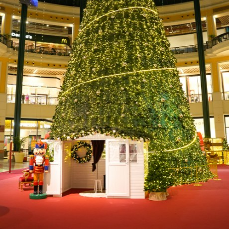 Árvore de Natal imersiva