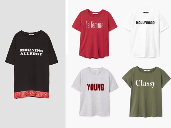 Estas t-shirts falam