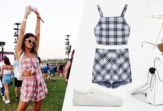 Sara Sampaio em 2 looks