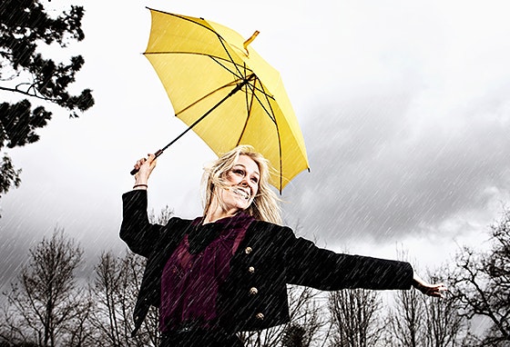 Singin' in the rain!