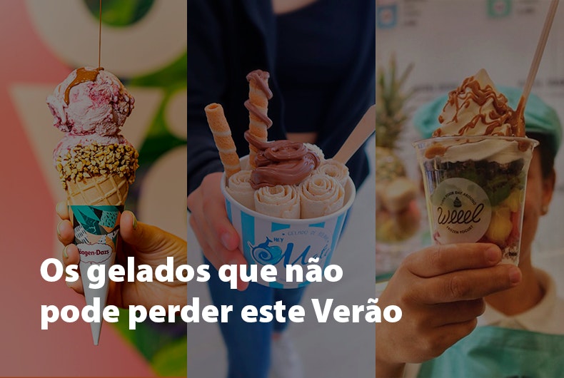 Os gelados de verão que não pode mesmo perder neste verão