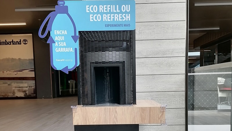 Now you can refill your water bottle in CascaiShopping