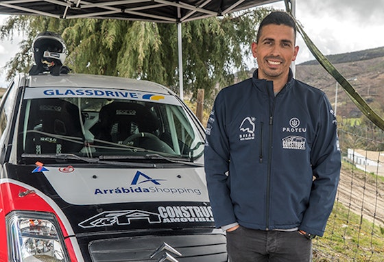 O piloto Filipe Nogueira traz o espírito dos ralis ao nosso Centro