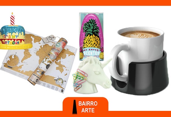 Bairro Arte: produtos originais e divertidos para todos