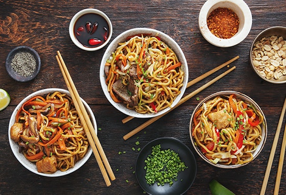 Uma viagem pela comida asiática no nosso Centro