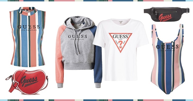 Regresse aos anos 80 e 90 com a Guess