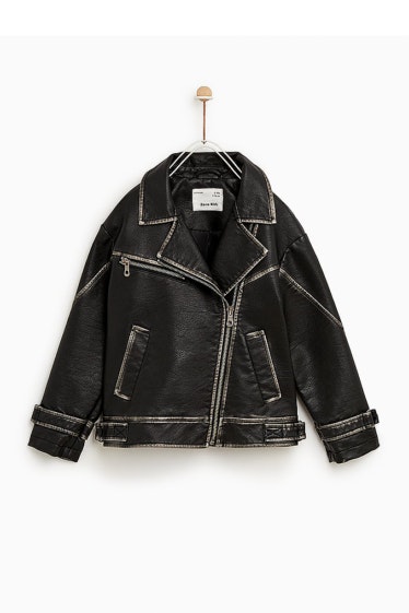 Casaco-cabedal-Zara,-35,95Ôé¼