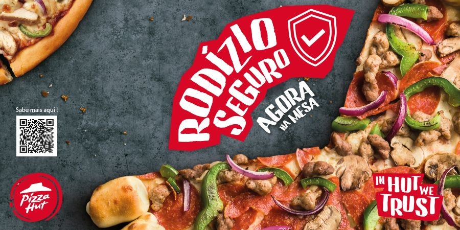 Rodízio da Pizza Hut está de volta com segurança redobrada