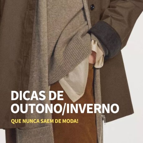 4 essenciais para o teu look de outono/inverno