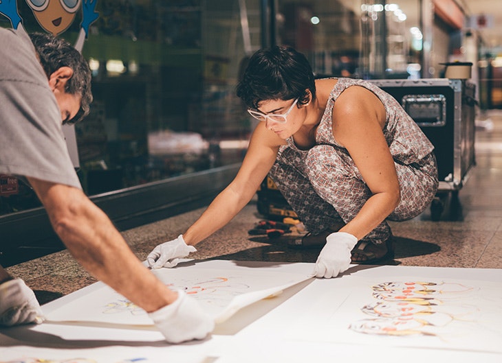 Dina Maciel: “Coloquei nos desenhos aquilo que vi e senti”