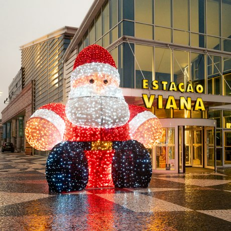 A magia do Natal está no Estação Viana Shopping