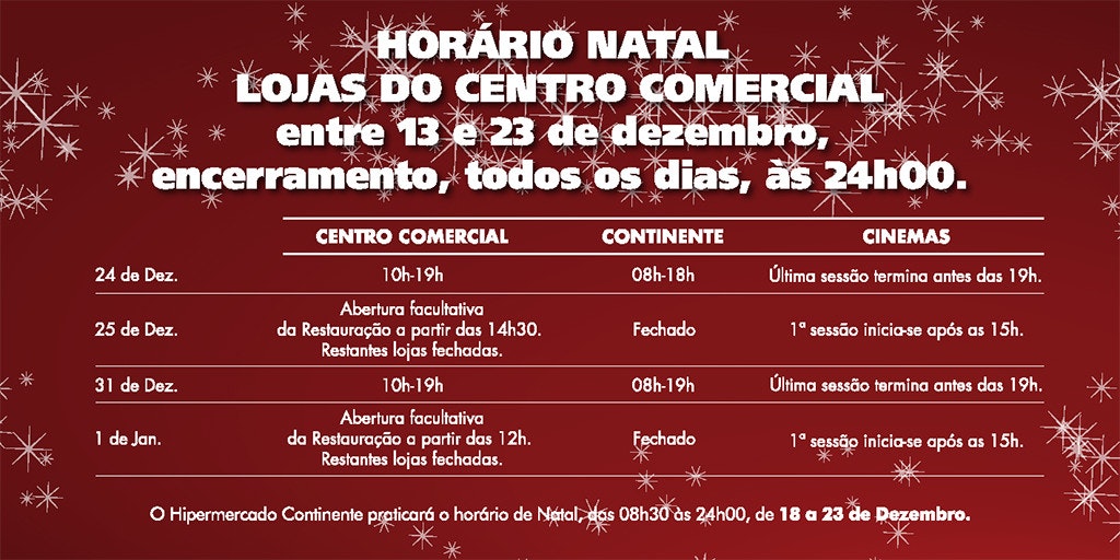 horario de natal