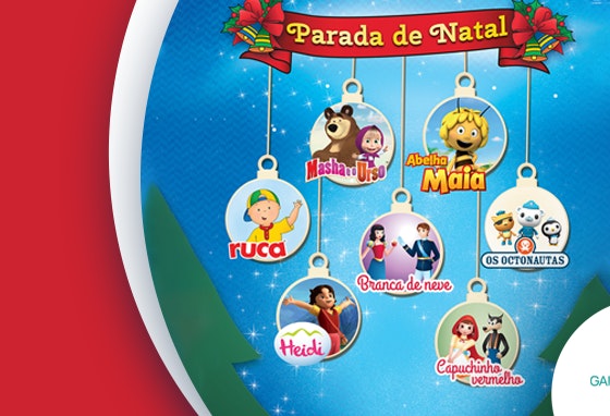 Parada de Natal: animação para os mais pequenos