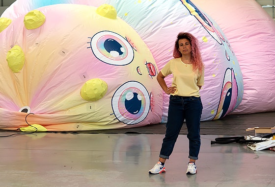 Maria Imaginário, a artista por detrás do Balloon Festival