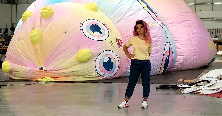 Maria Imaginário, a artista por detrás do Balloon Festival