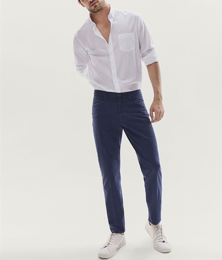 pantalones de vestir para él