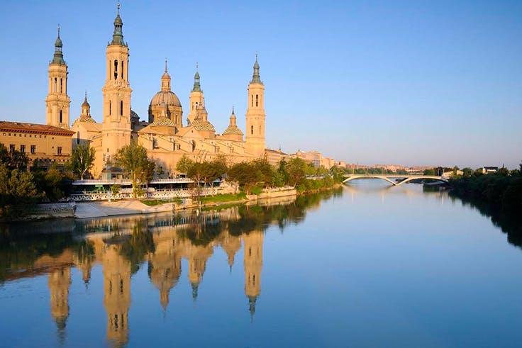Basílica del Pilar en Fiestas del Pilar Basilica, Pilar, Zaragoza