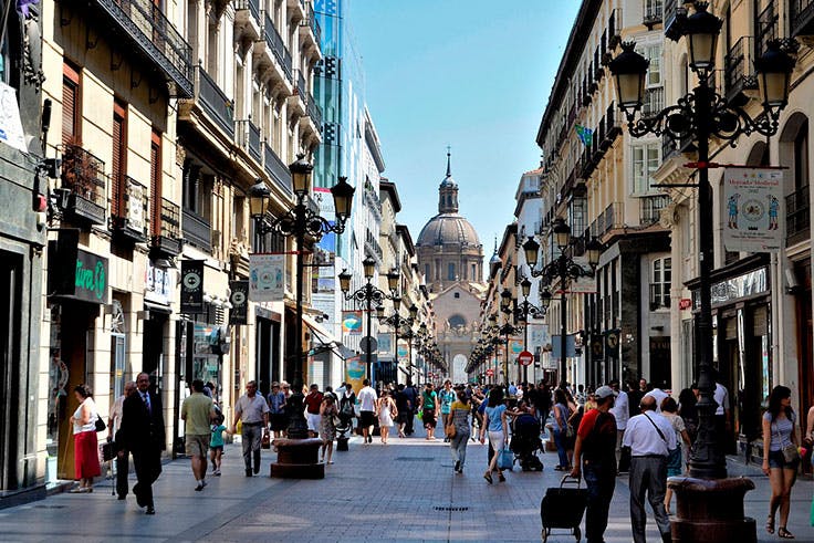 Calle alfonso conciertos de las fiestas del pilar Calles, Zaragoza, fiestas, Pilar