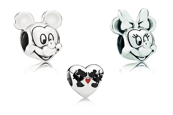 colección disney de pandora Mickey, Minnie, Mouse, Pandora, joyas