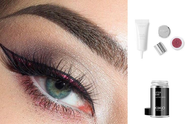 maquillaje Navidad look