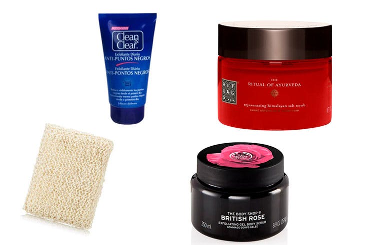 belleza cosmética cremas exfoliantes piel