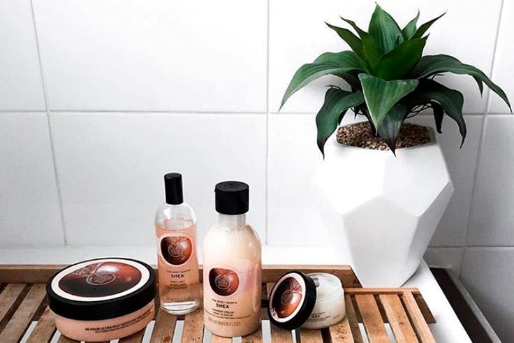 Productos de baño de la tienda The Bosy Shop