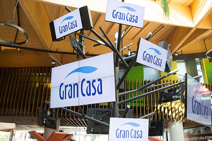 pantallas en GranCasa