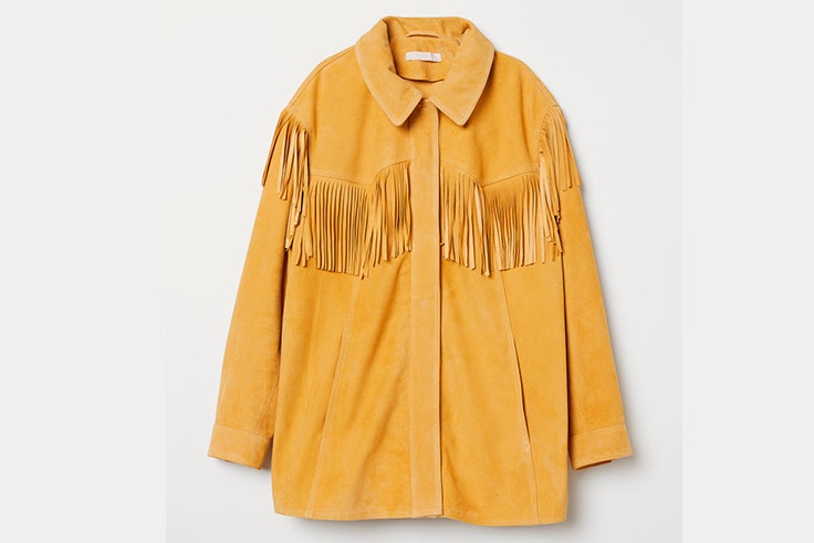 chaqueta-mostaza-flecos-hm