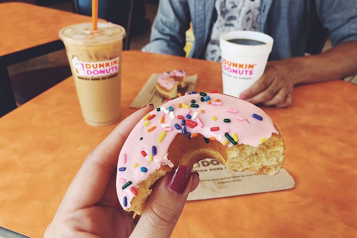 Promoción de Dunkin Coffee