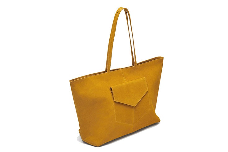 shopper piel bolsillo